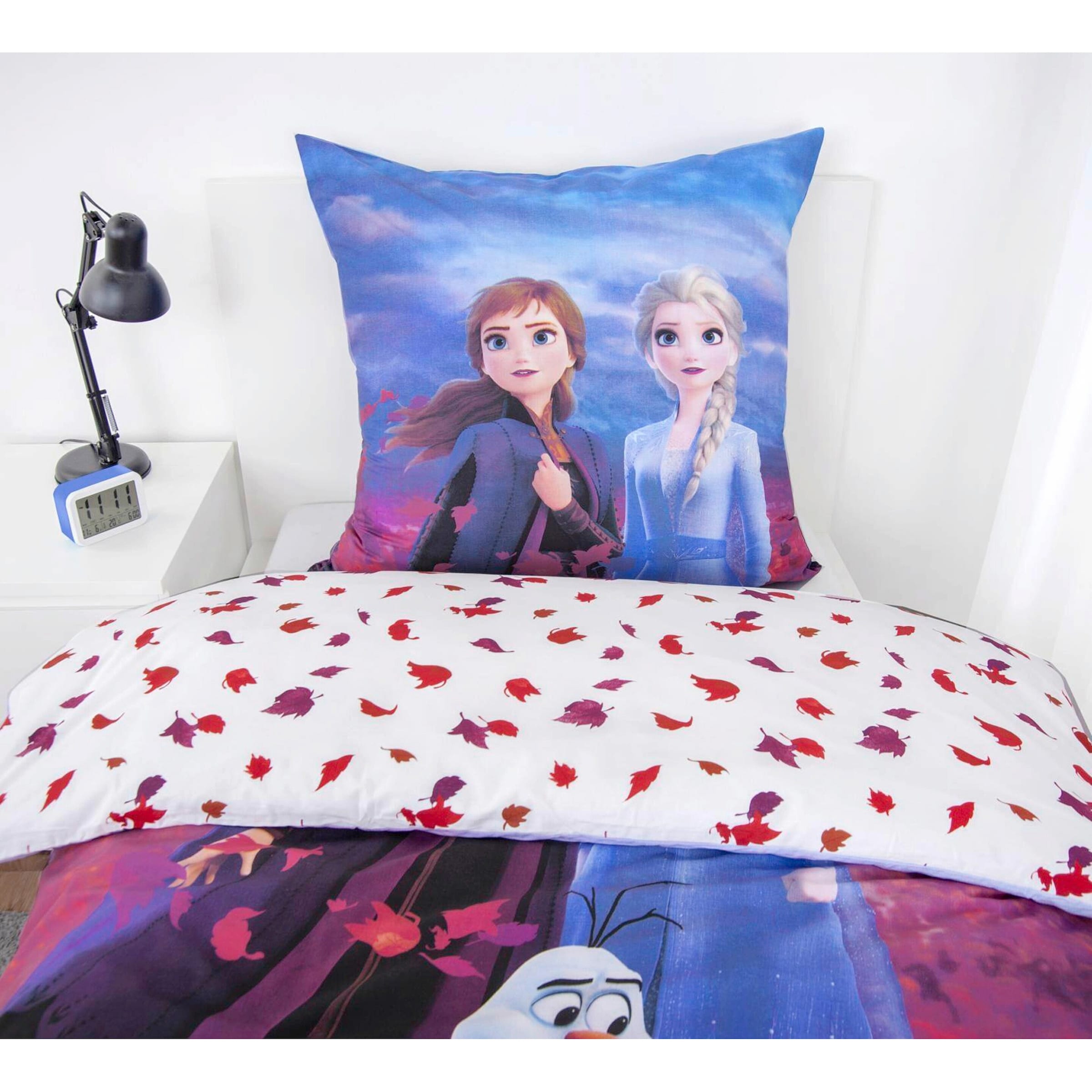 Herding - Disney Frozen II Renforcé Wende-Bettwäsche 80x80 / 135x200 cm