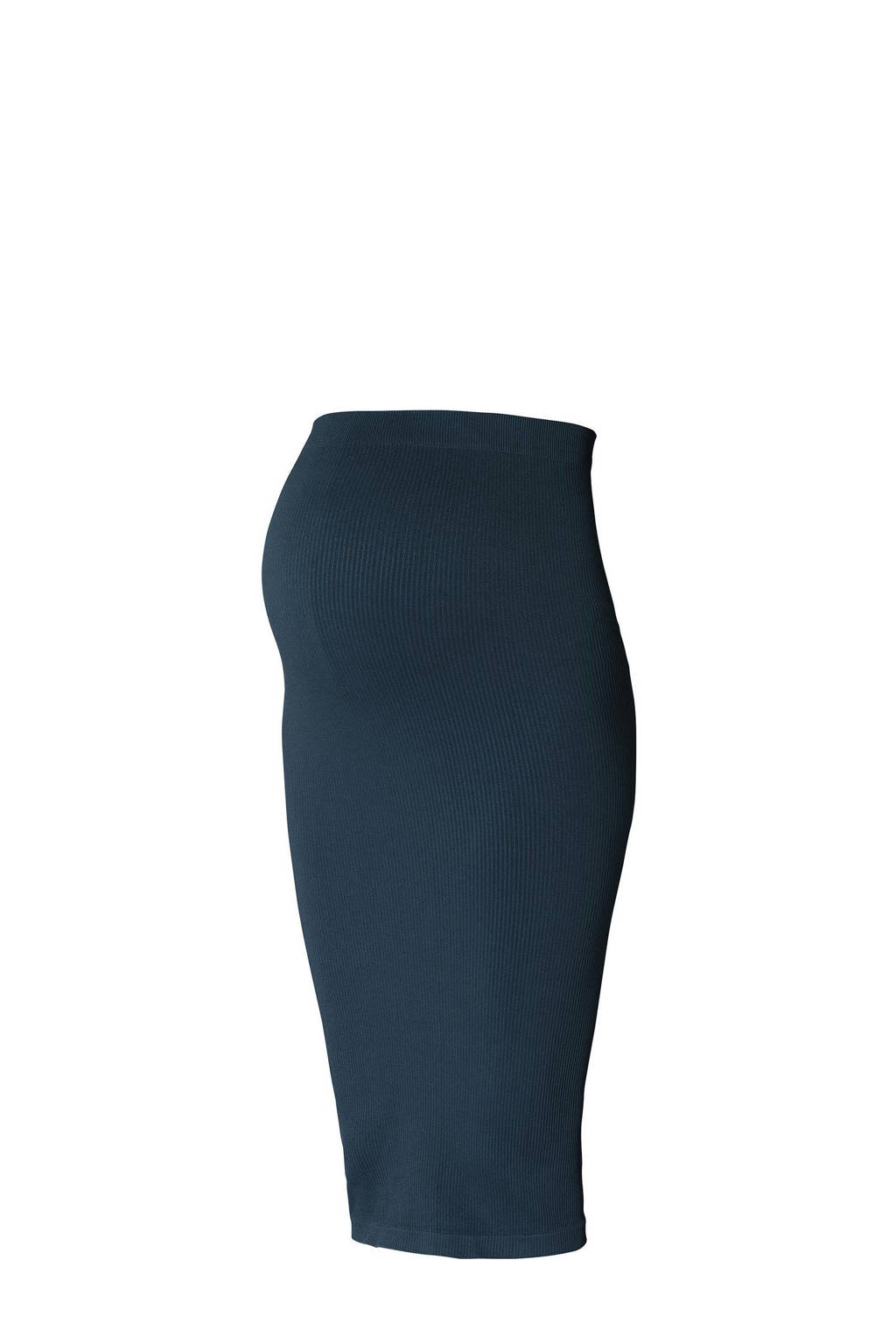 Noppies ribgebreide zwangerschapsrok Ema donkerblauw