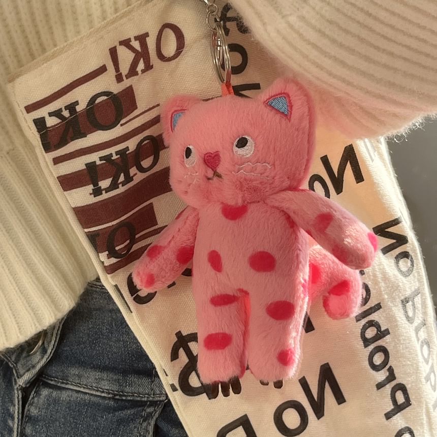 ZenlyHabit - Katten Chenille Tashanger Sleutelhanger