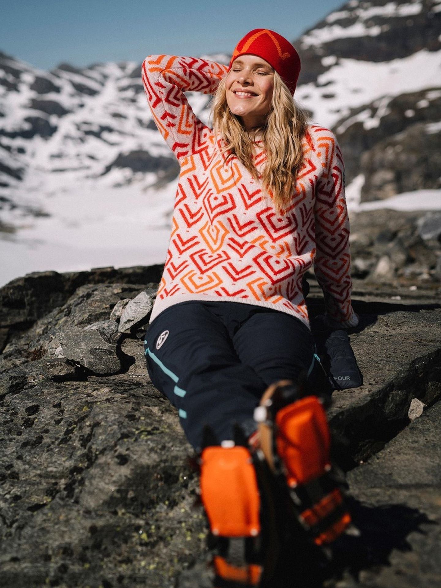 Isbre Strikkegenser