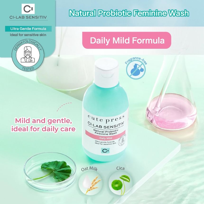 Cute Press - CI-Lab Sensitiv Natuurlijke Probiotische Vrouwelijke Wasgel