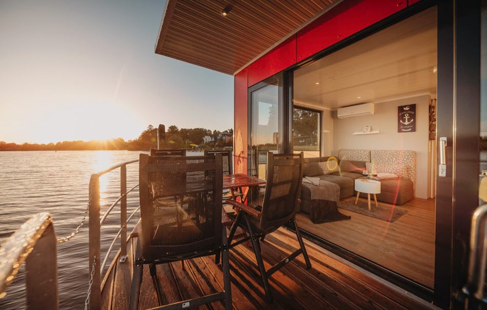 Kurzurlaub im Floating House Fürstenberg/Havel