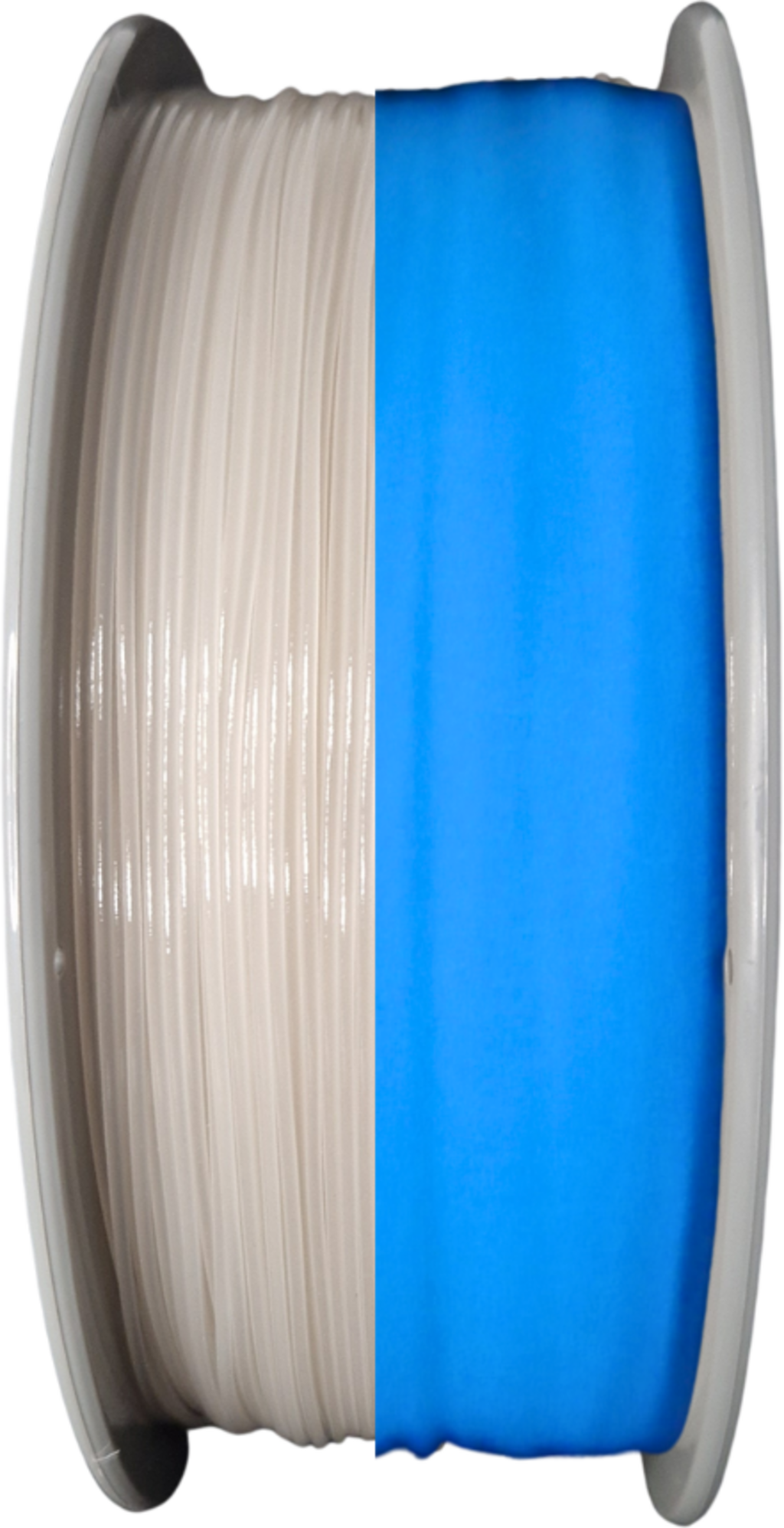 Nobufil  PETG Glow in the Dark Blue, 1,75 mm / 1000 g    Leicht zu druckendes PETG Filament aus recyceltem Kunststoffabfall