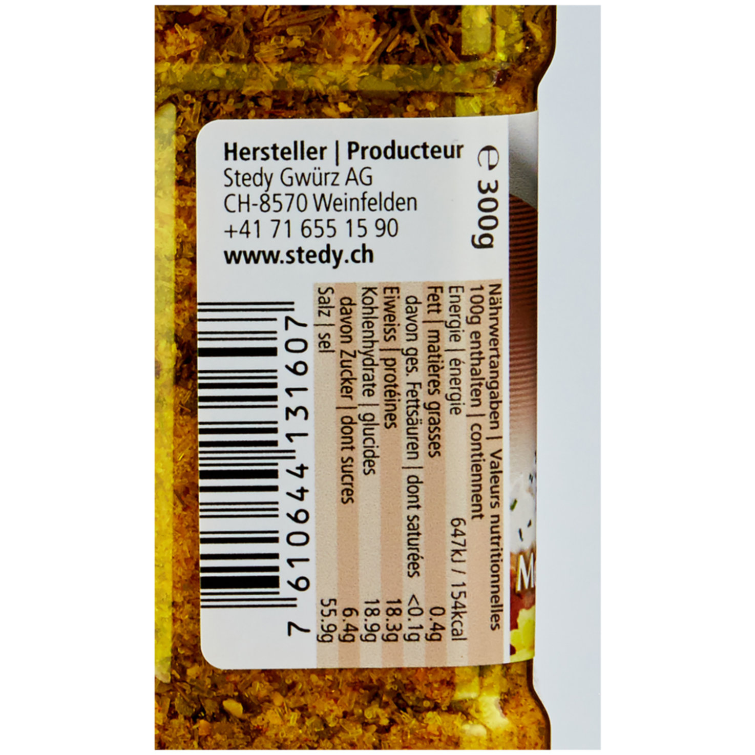 Stedy Härdöpfel Gwürz