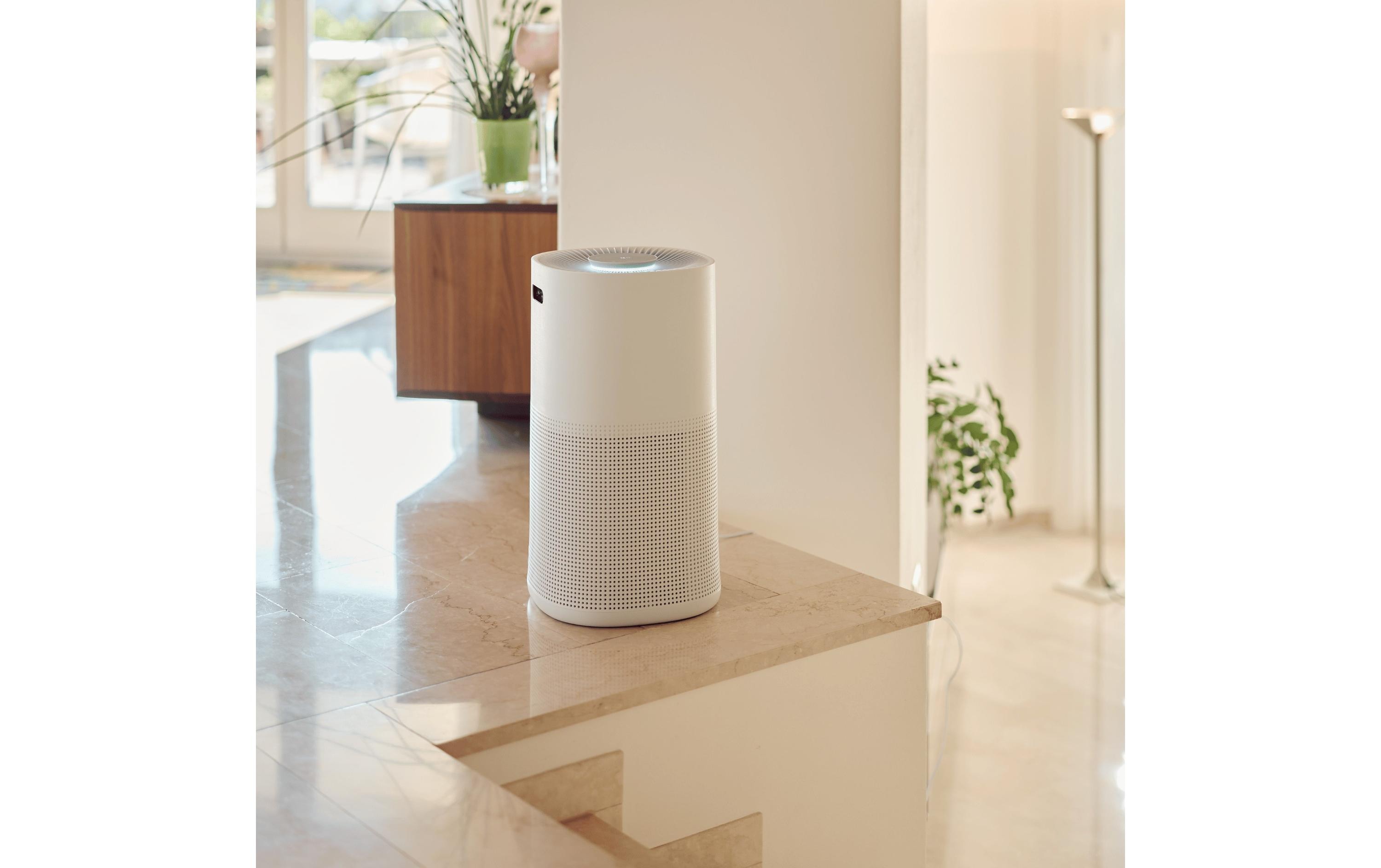 Luftreiniger ecoQ CleanAir 600+ 130 m²<br>Effektiver Luftreiniger gegen Viren, Bakterien, Pollen und Allergene