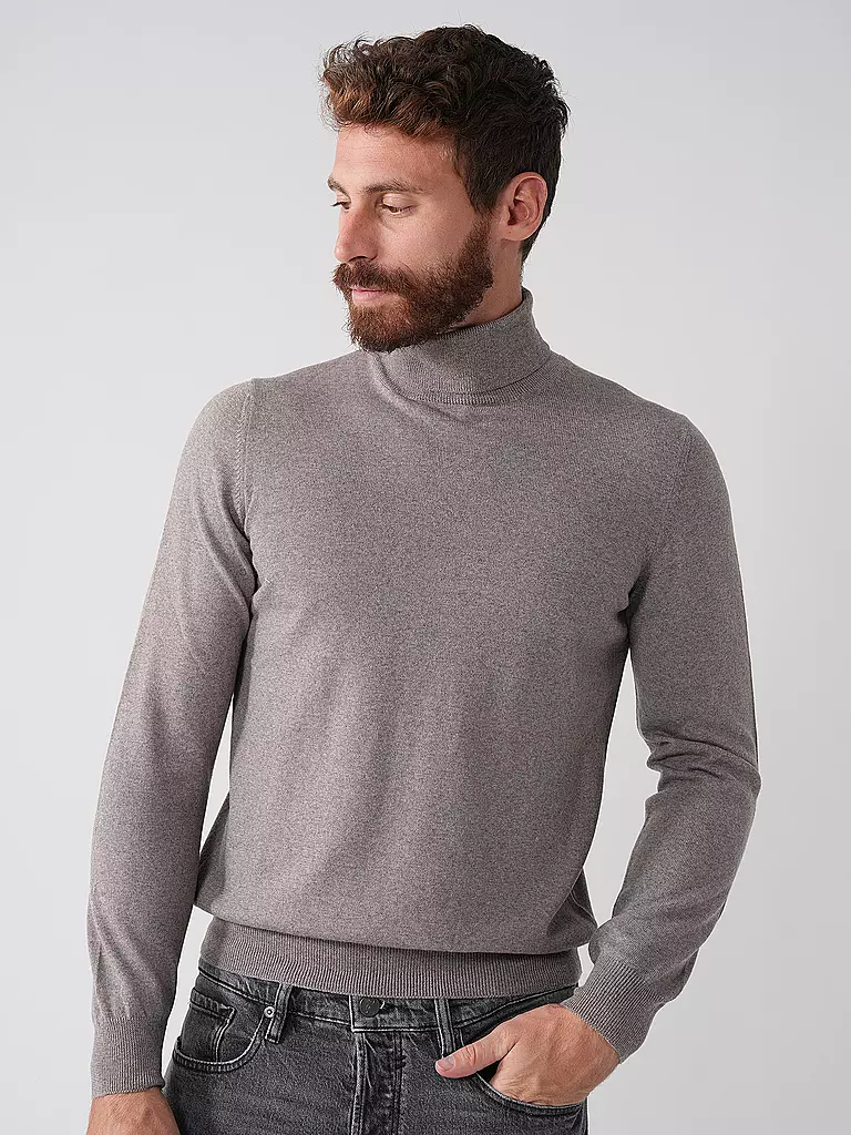 GRAN SASSO Rollkragenpullover beige