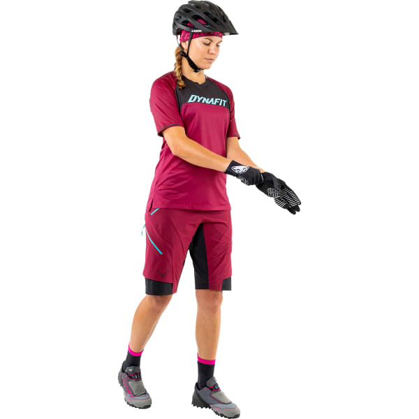 Maillot VTT DYNAFIT RIDE SHIRT W BEET RED