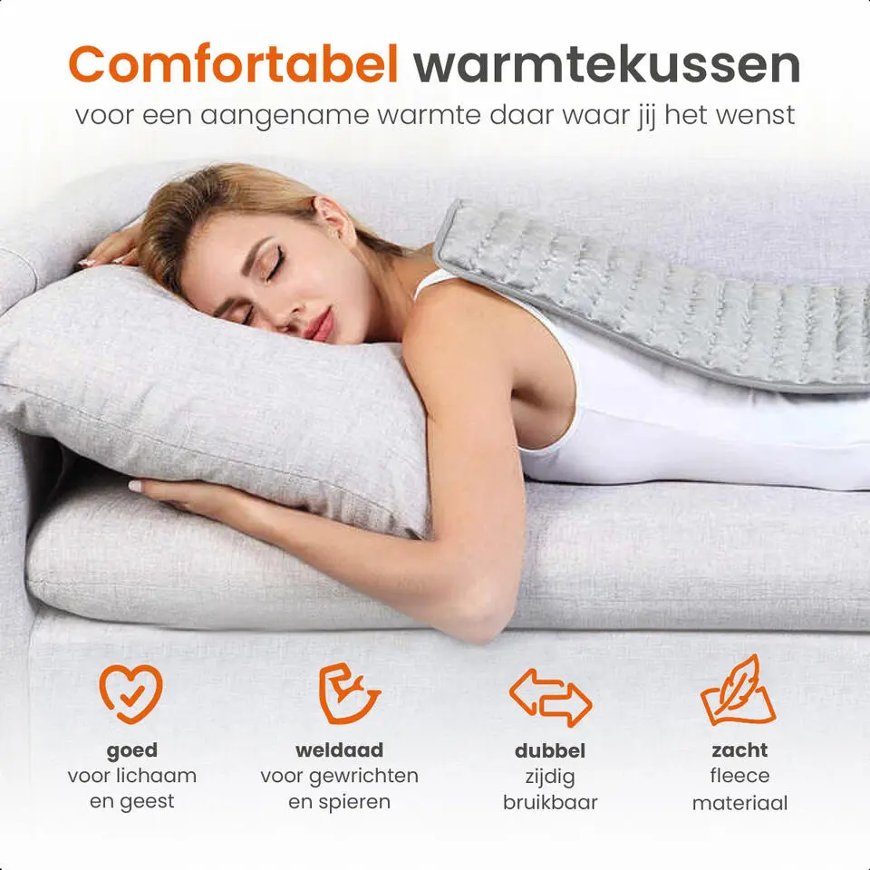 Goliving Warmtekussen - Warmte Kussen Voor Nek en Schouder - 3 Warmtestanden