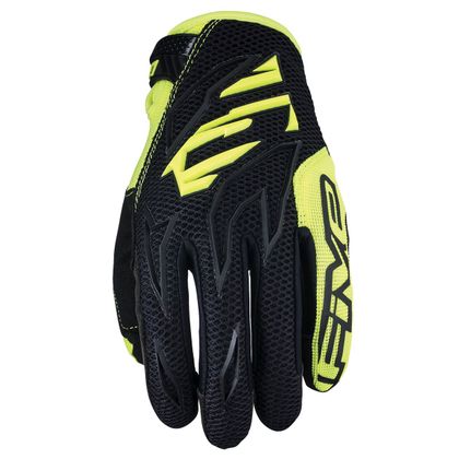 Gants cross Five MXF3 ENFANT BLACK/FLUO YELLOW - Noir / Jaune
