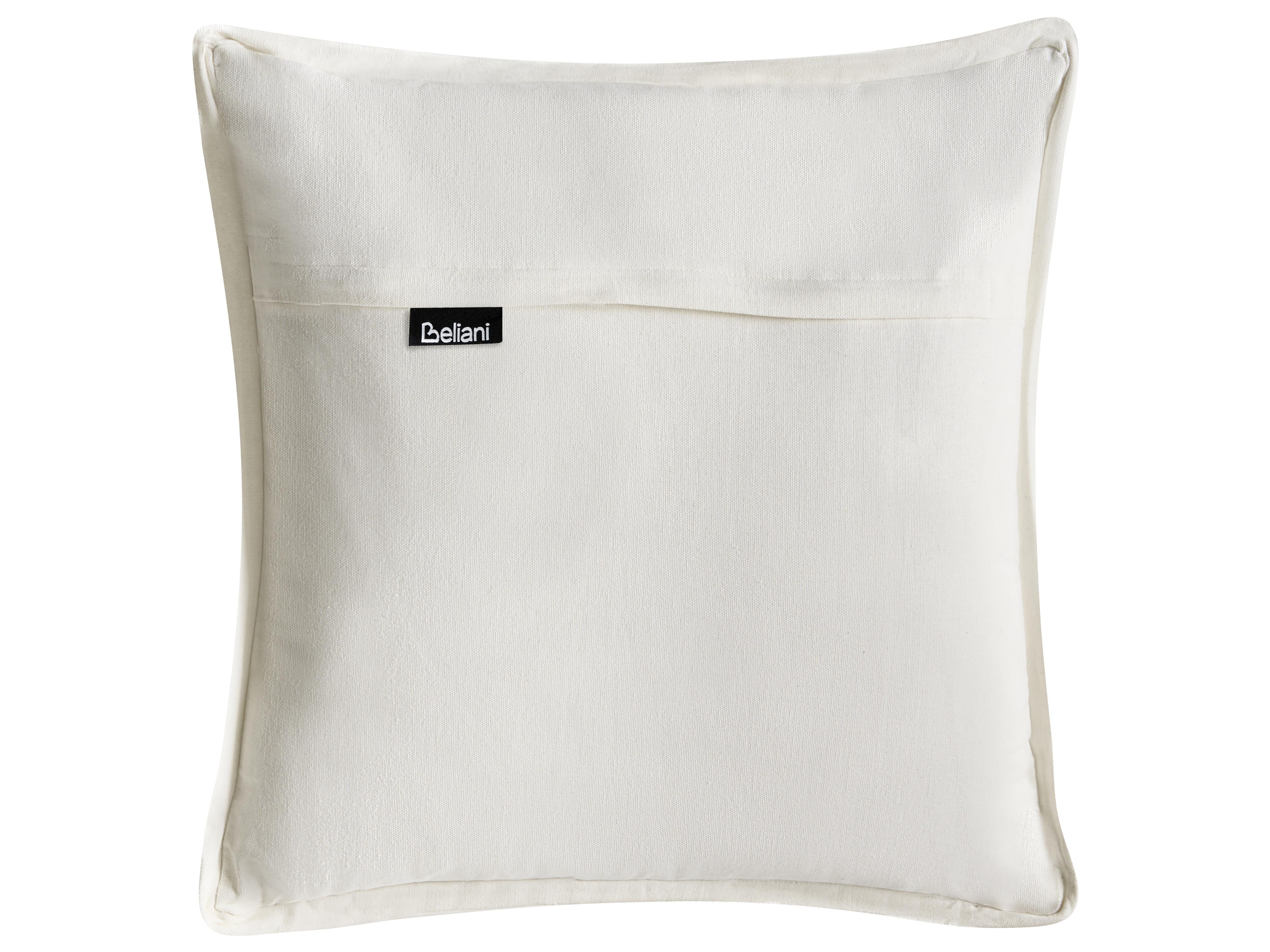 Set van 2 sierkussens KNEMA Katoen 45 x 45 cm Wit bloempatroon
