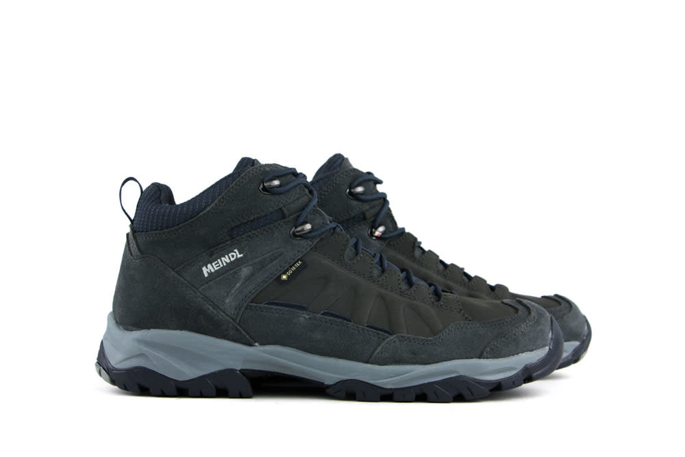 Meindl Wandelschoenen Blauw Nebraska Mid GTX Antrazit