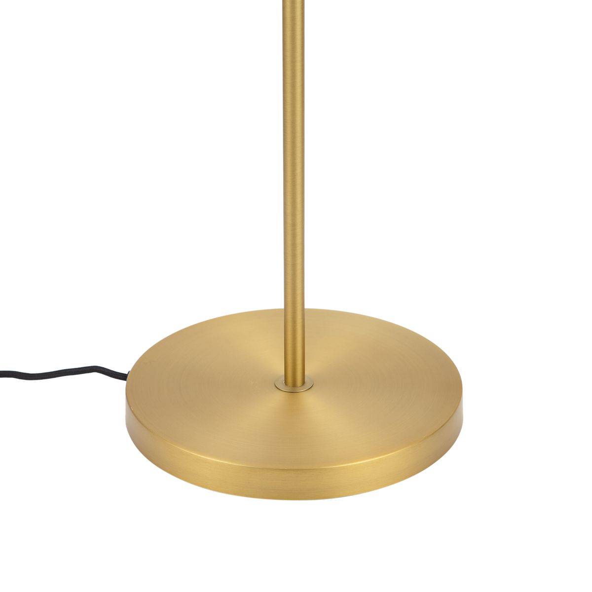 Design vloerlamp brons met helder glas - Domo