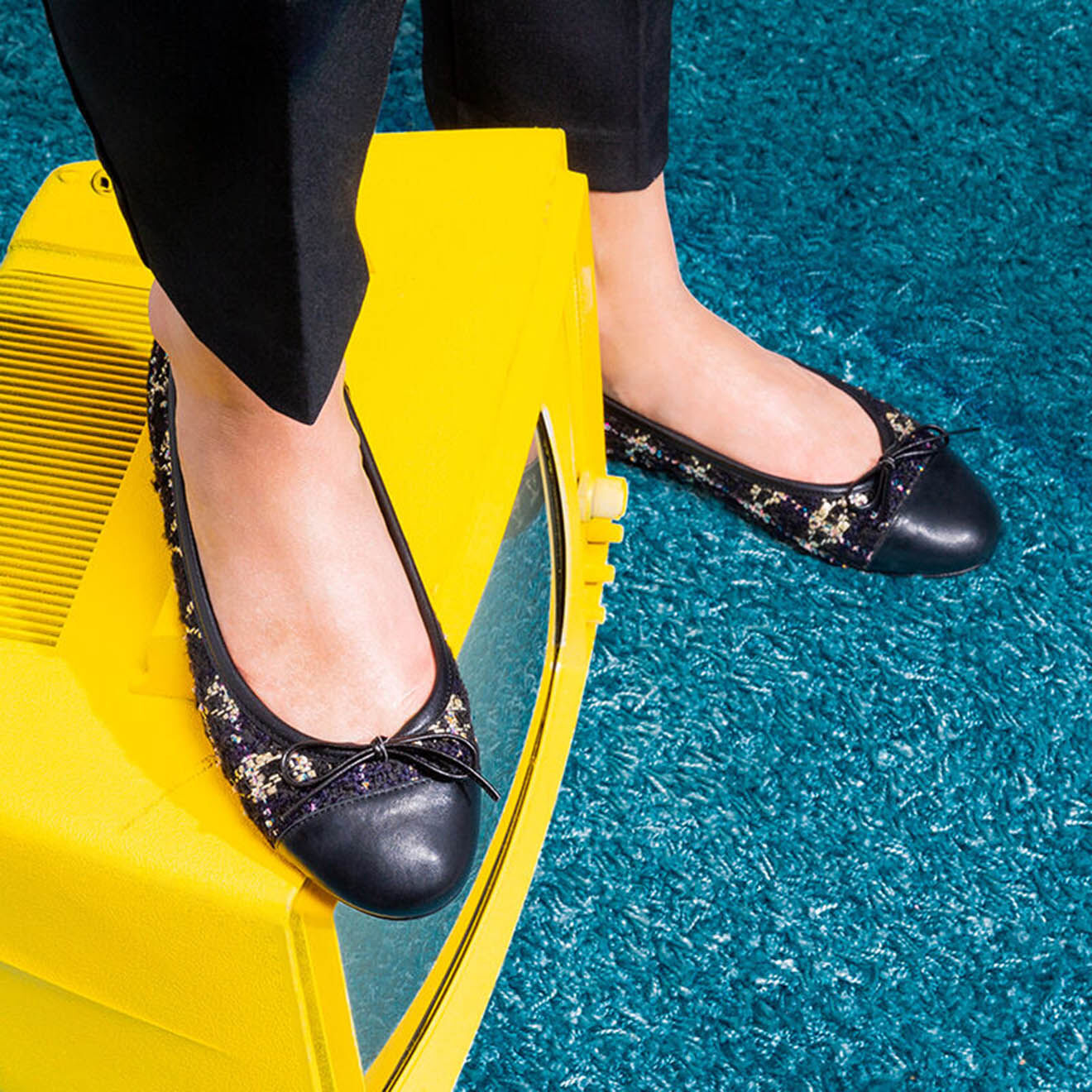 Cosmoparis Ballerines Alema noires