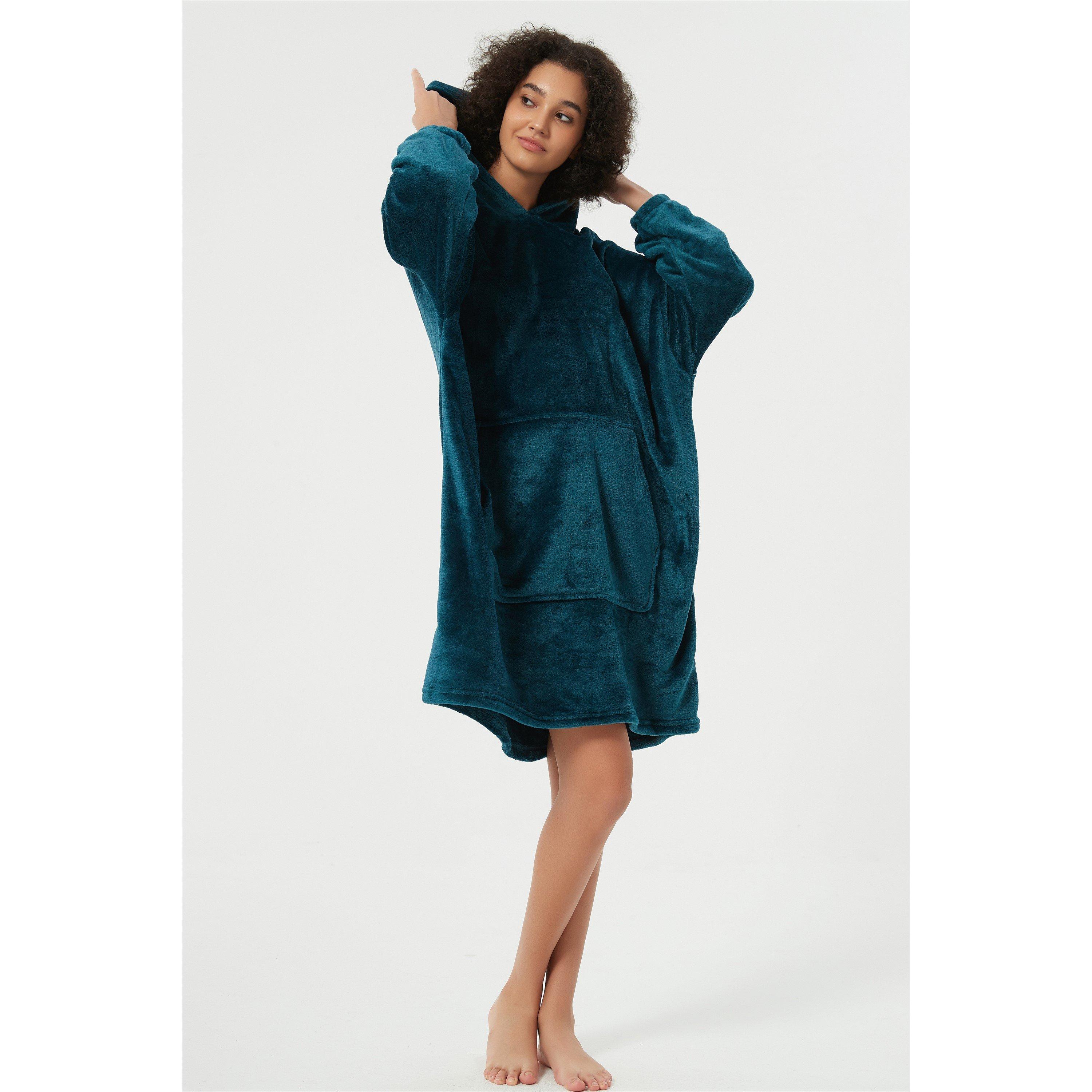 Linea Ladies Plain Snuggle Hoodie