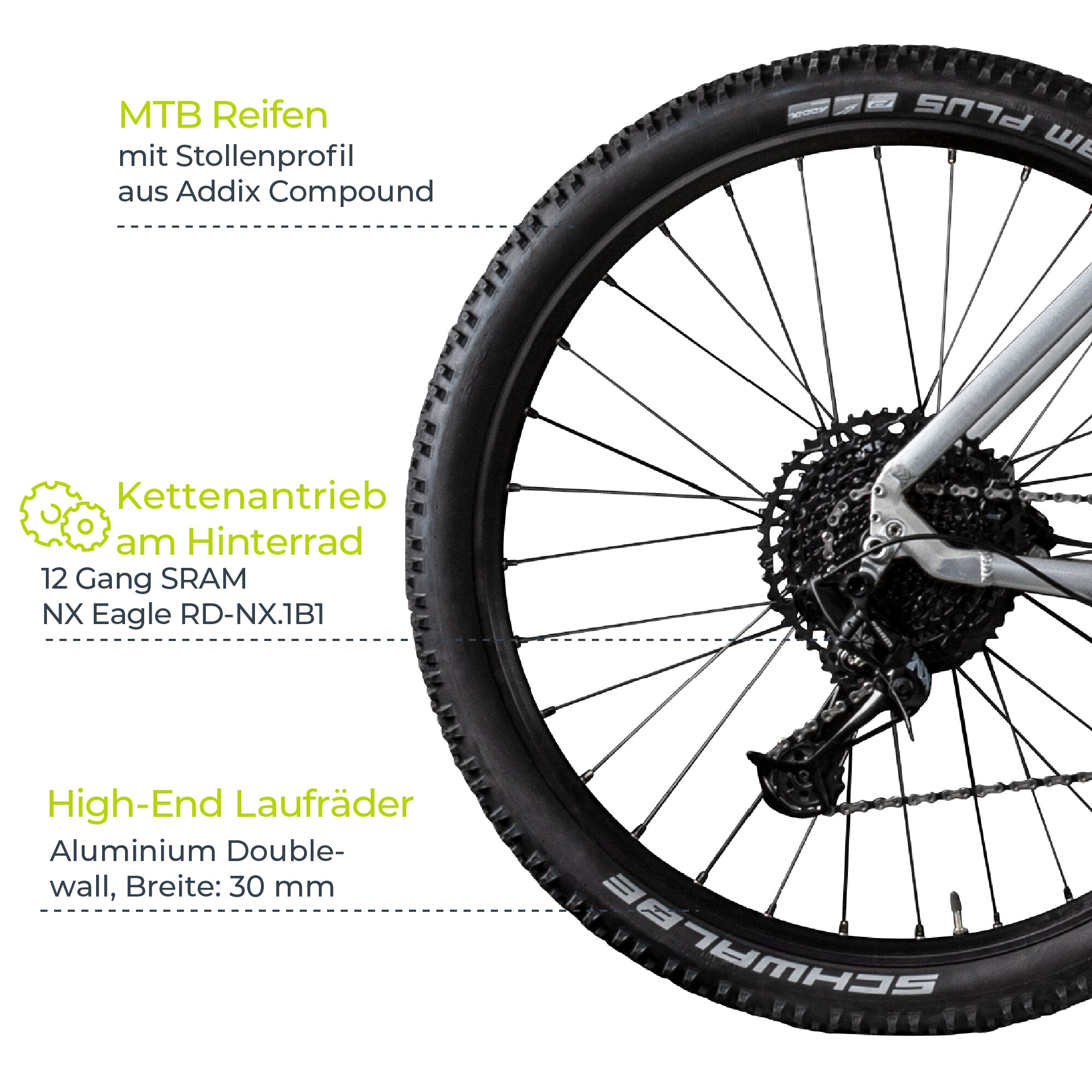 Zündapp HX522 E Bike E Mountainbike 29 Zoll Pedelec Brose Hardtail MTB 522 Wh