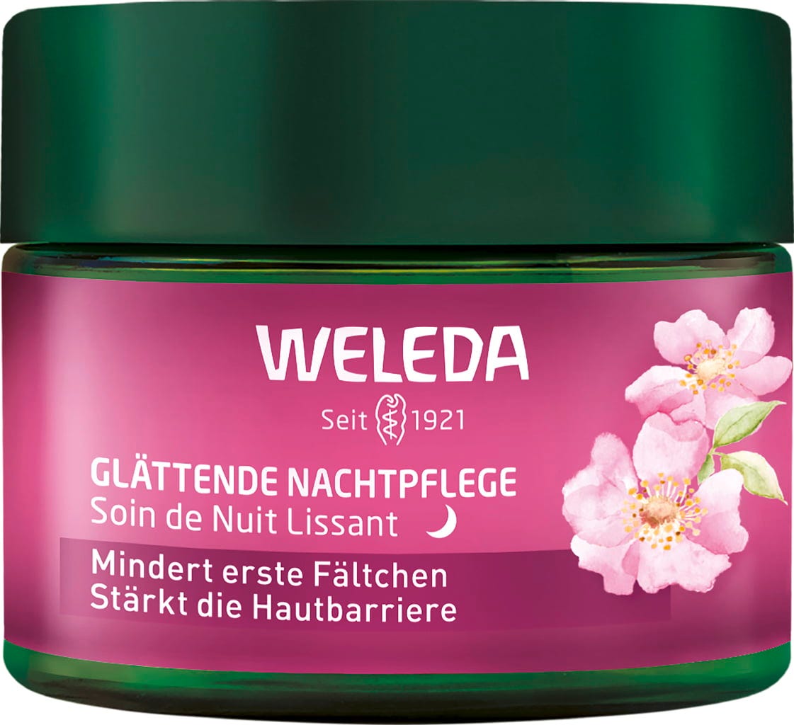 Weleda  Wildrose & Weißer Tee Glättende Nachtpflege, 40 ml