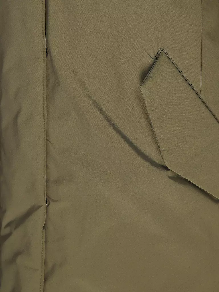 WOOLRICH Daunenparka COCOON  dunkelgrün