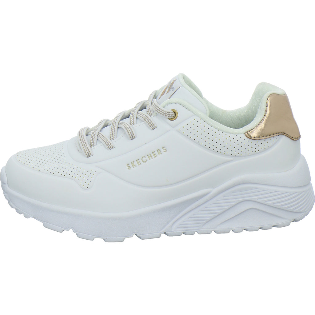Skechers Halbschuhe Mädchen UNO LITE Weiß