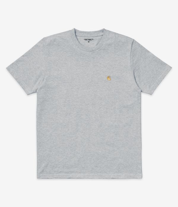 Carhartt WIP Chase T-Shirt (grey heather gold)