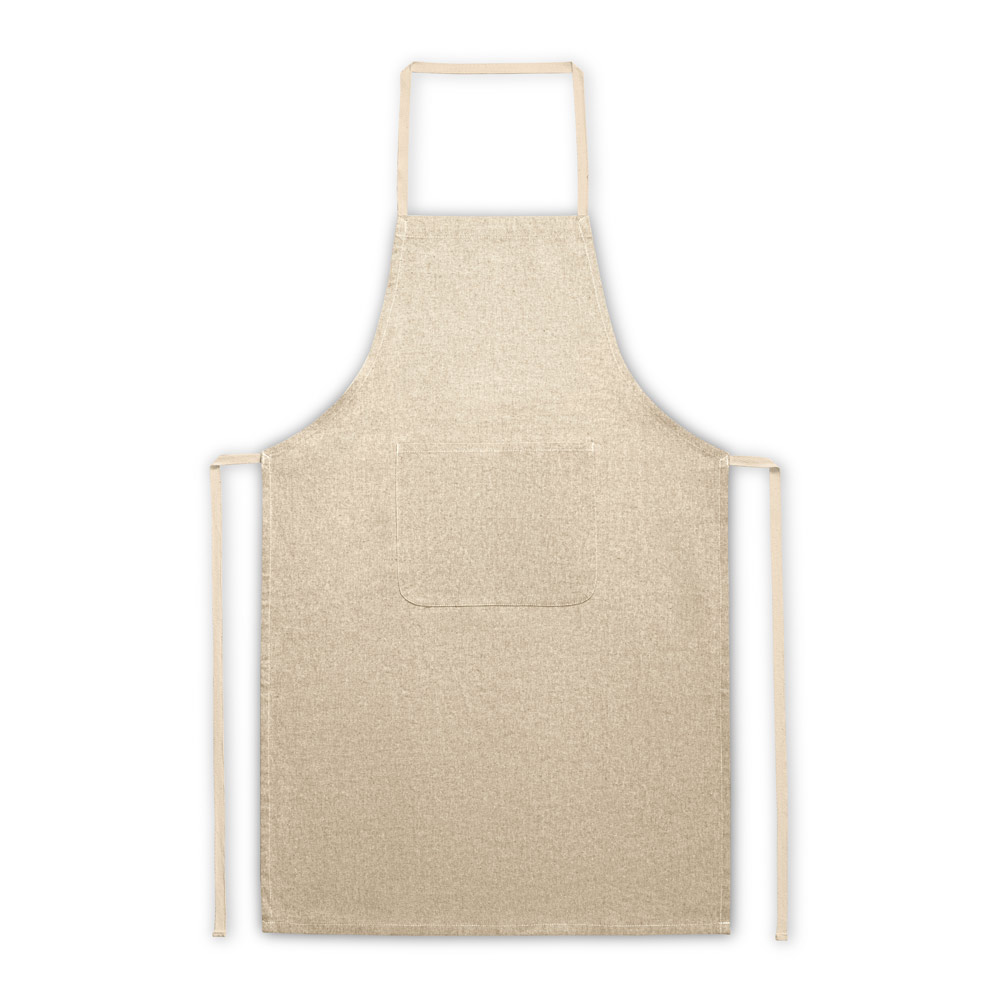 hi!dea 99812 - Tablier avec coton recyclé (140 g/m²)