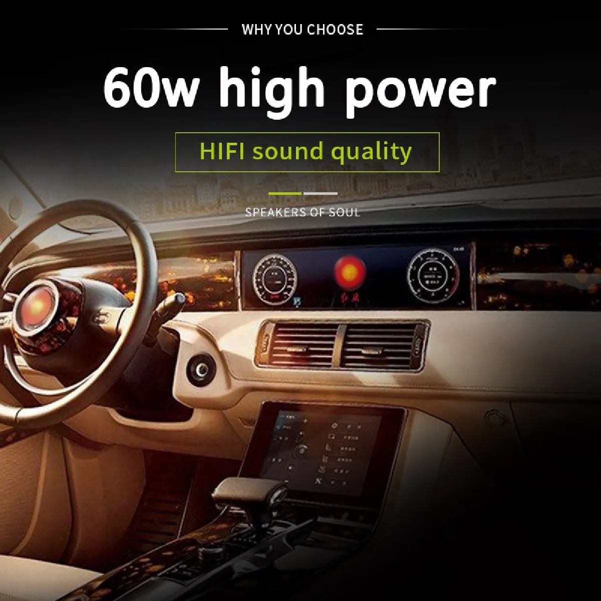 Universal Amplificateur audio Bluetooth 4.2 - Bleu