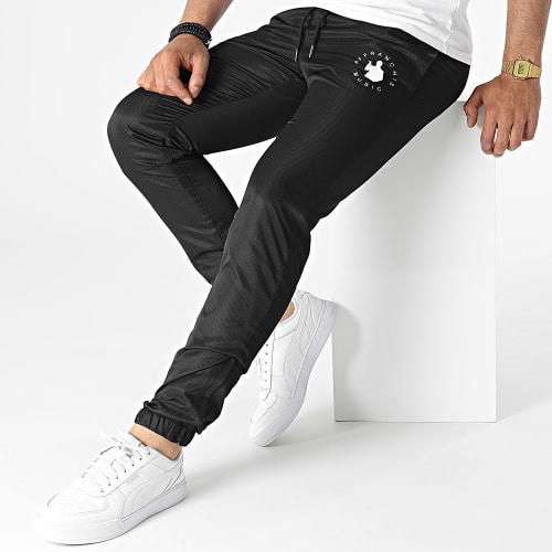 Pantalon Jogging Diamant Logo Noir Blanc