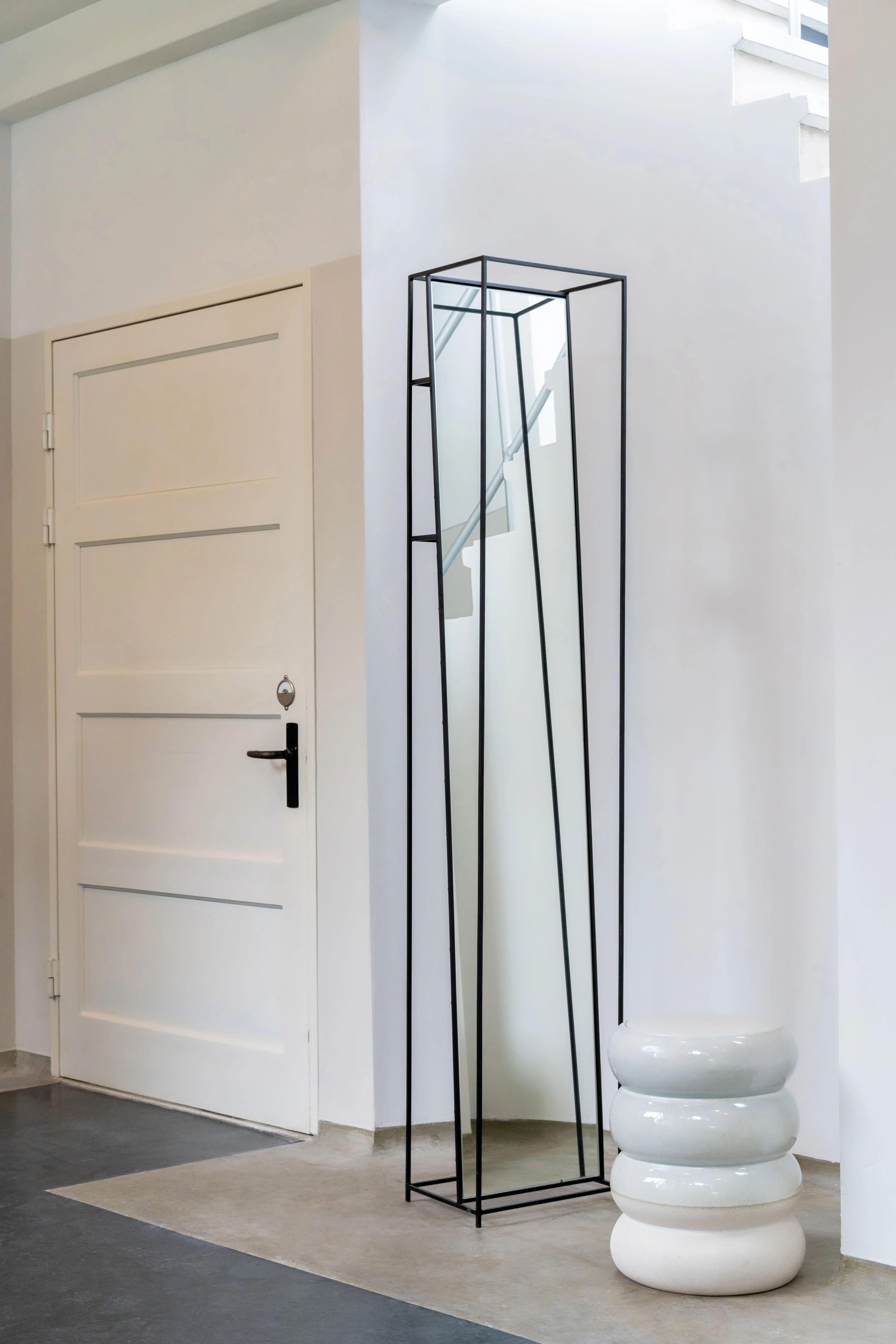 CHUBBY - Tabouret céramique | Blanc