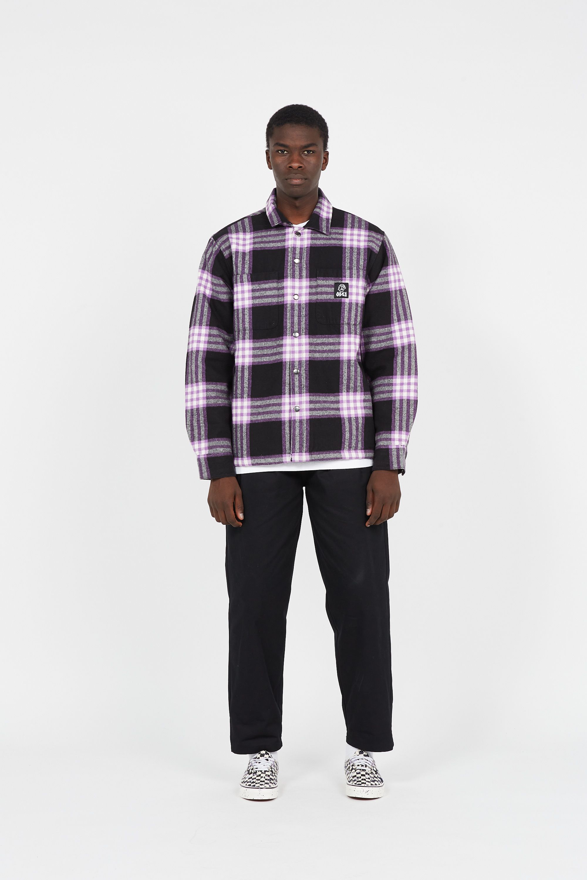 OBEY Surchemise BRYSON Noir