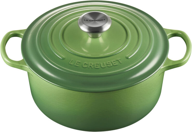 Le Creuset Rund støbejernsgryde 4,2L Bamboo Green Bamboo green