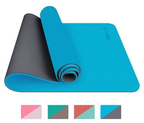 Tapis de Yoga  Tapis Gym  Couleur Bleu Clair  183x61x0.6 cm  Tapis de Sol pour Sport  Fitness