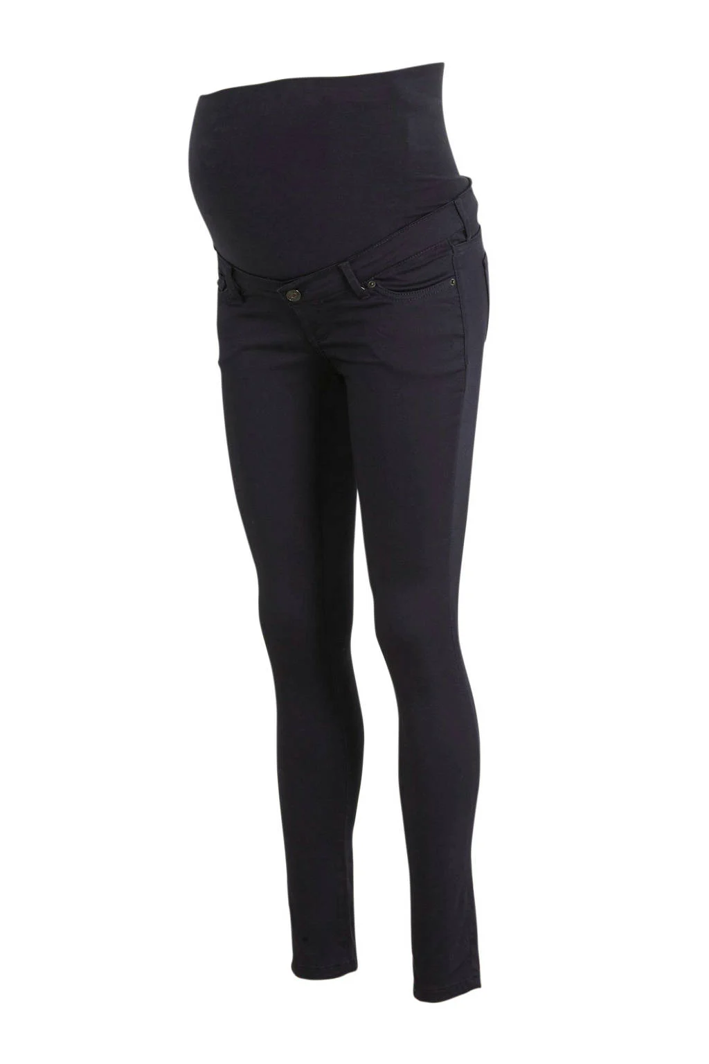 Noppies low waist super skinny zwangerschapsjeans Romy donkerblauw