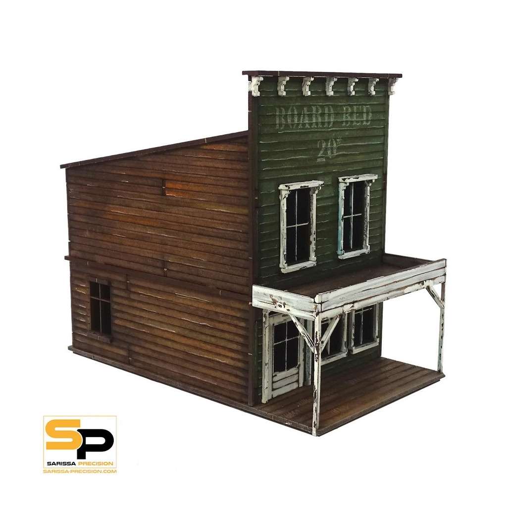 Old West Two-Storey Shop 3