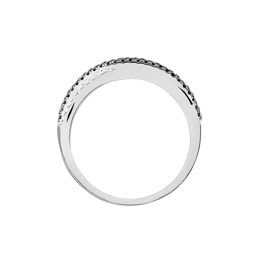 Bague Delea Argent Blanc Oxyde De Zirconium