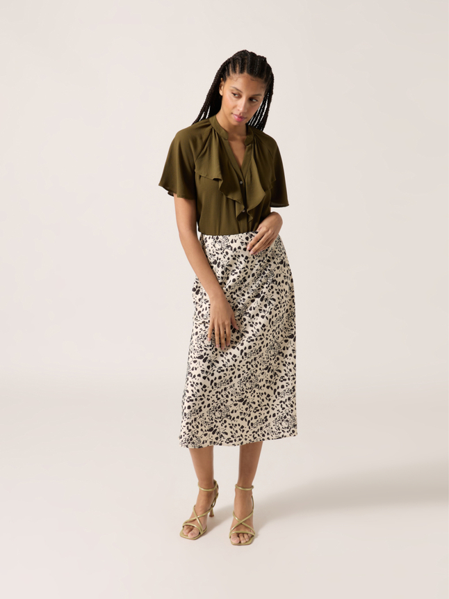 Blouse à volants