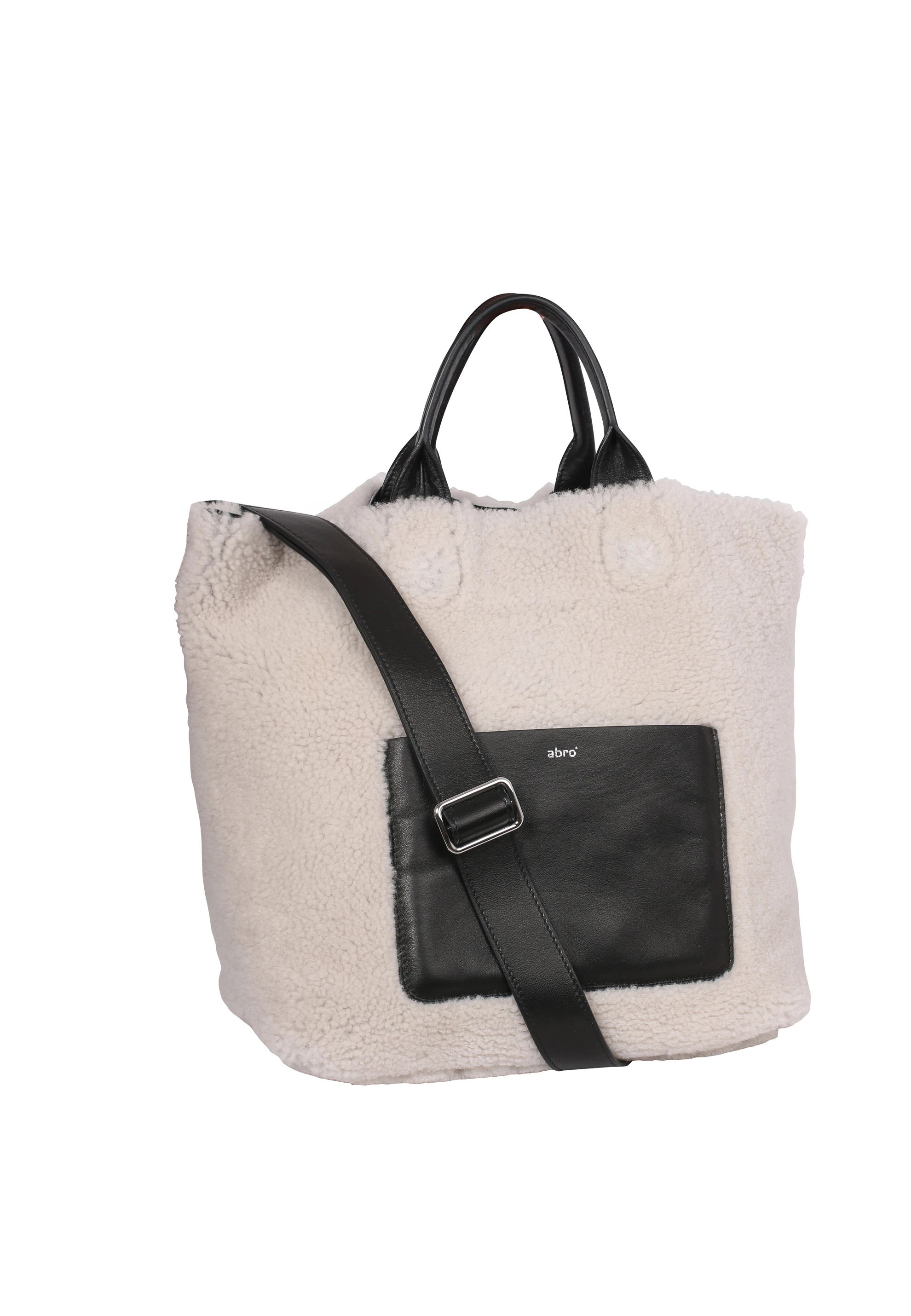 Shopper RAQUEL big Leather Shearling reversible Standard