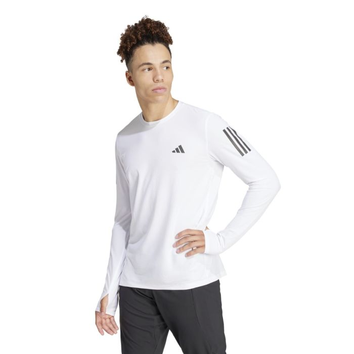 adidas Herre Trøjer Own The Run B Long-sleeve Hvid