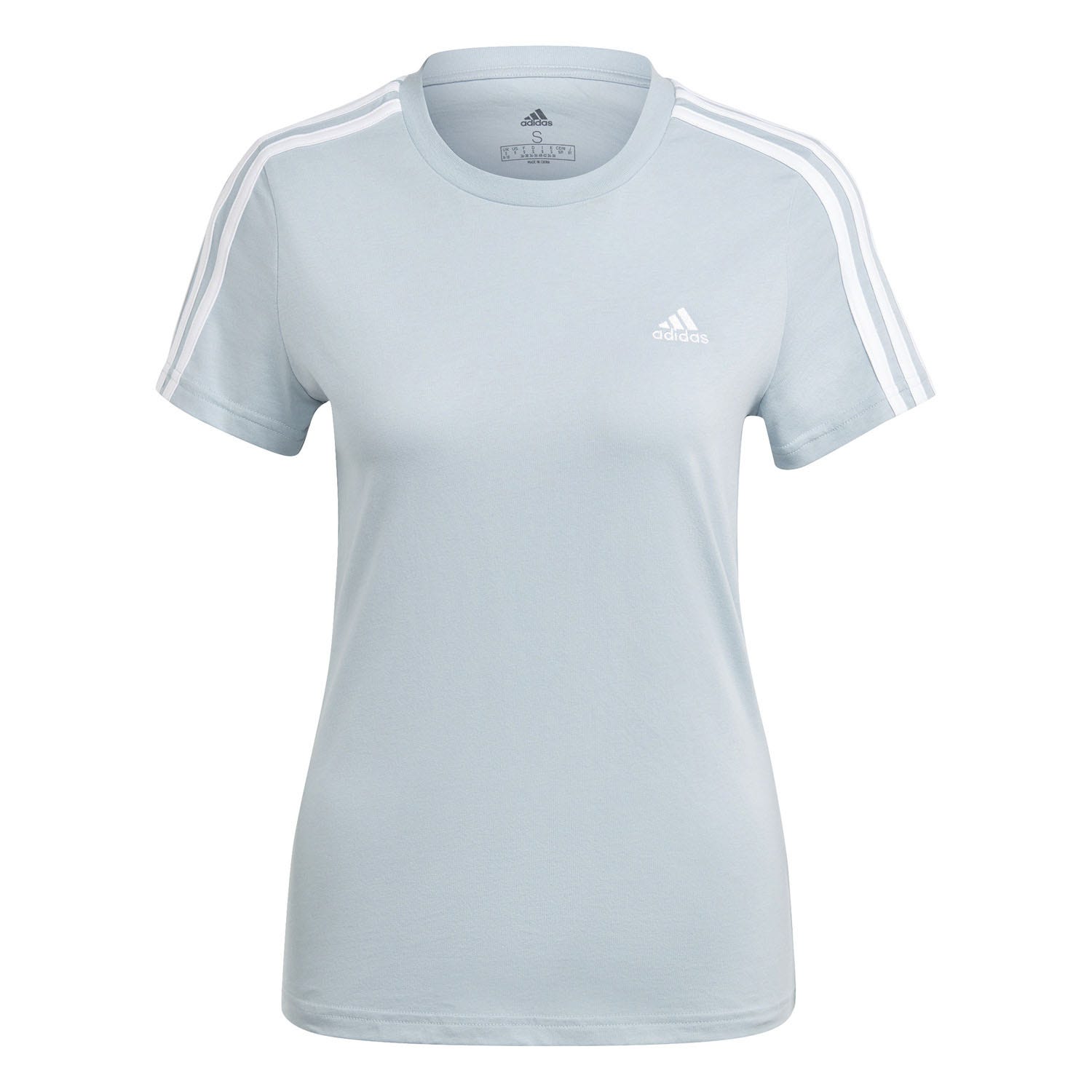 adidas  Essentials Slim 3-Stripes T-Shirt