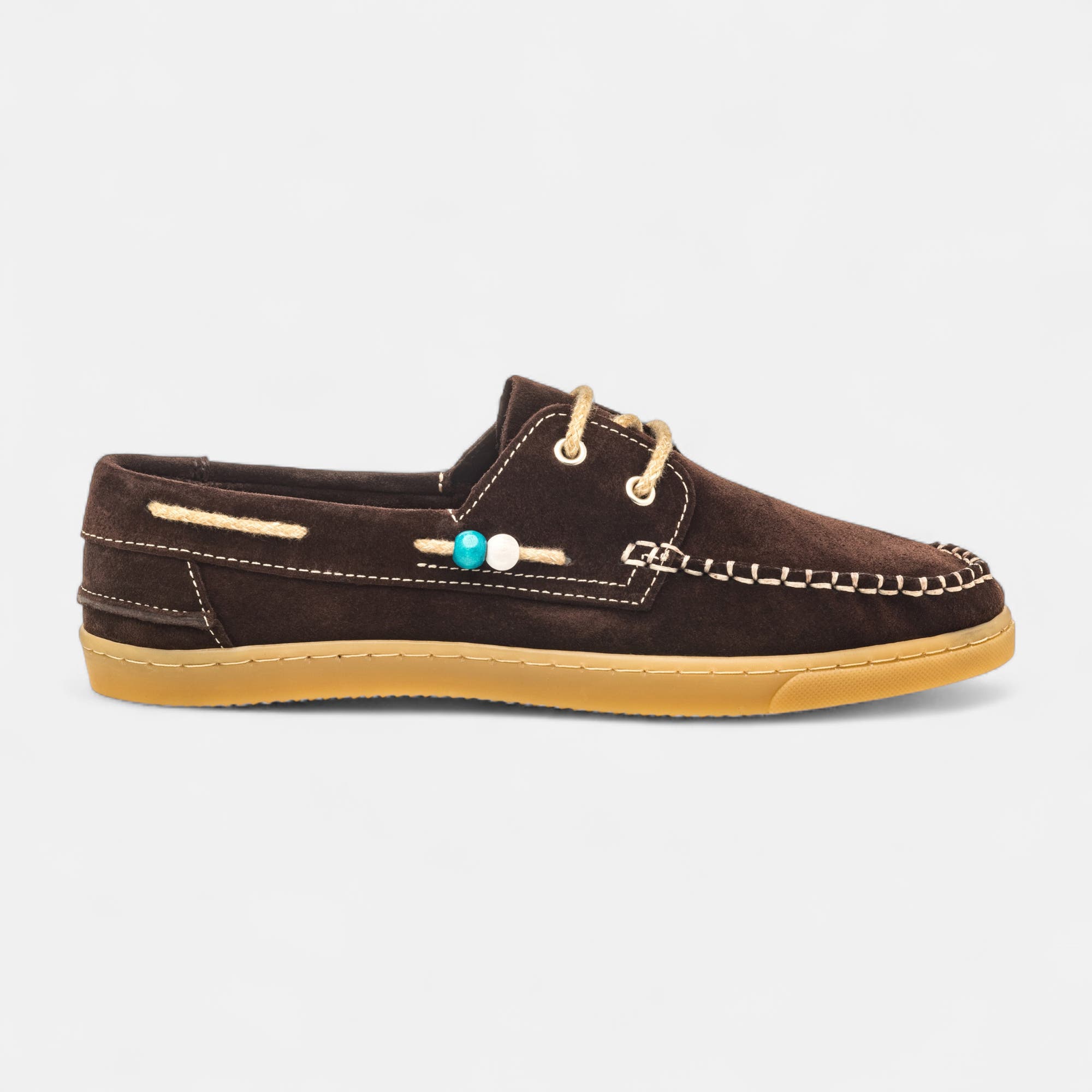 Mocassins Femme en cuir marron
