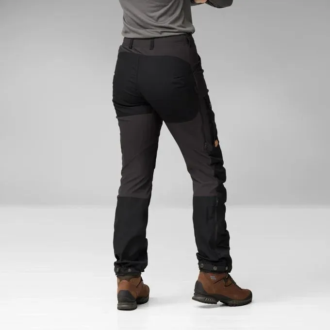 Fjällräven Women's Keb Trousers Curved Deep Forest-Laurel Green