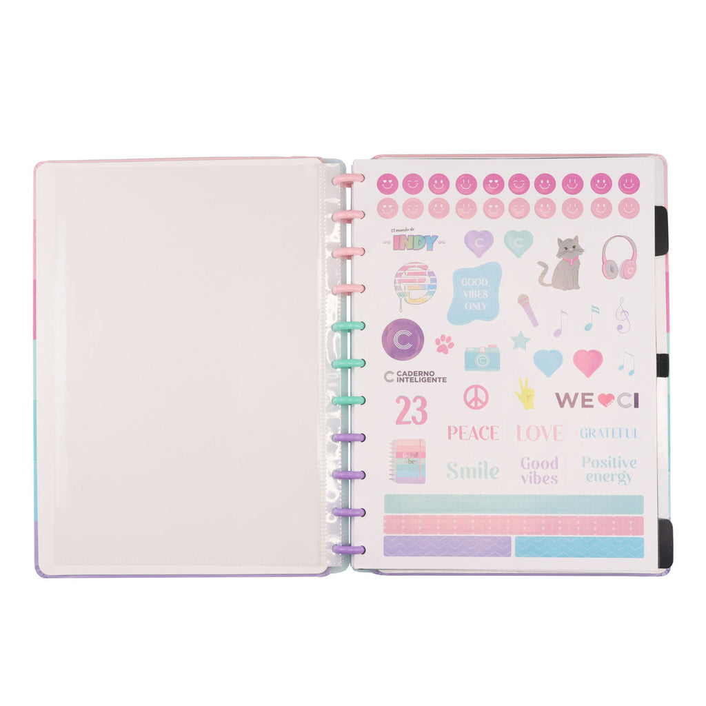 Caderno Inteligente A4 Good Vibes By Indy