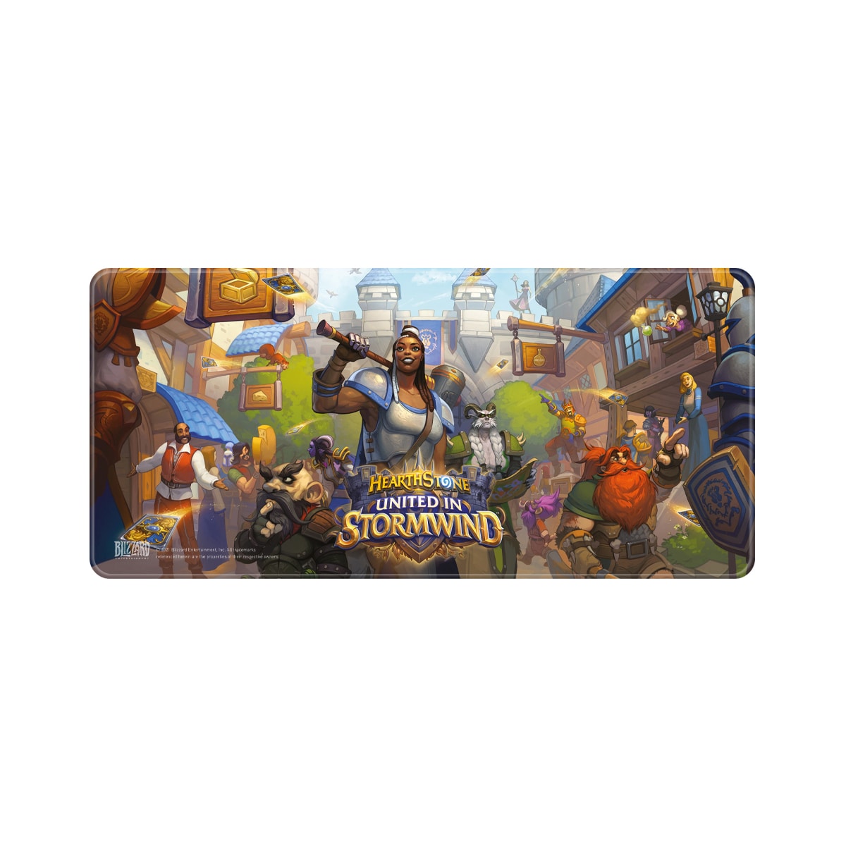 Blizzard Heartstone musematte (United in Stormwind)