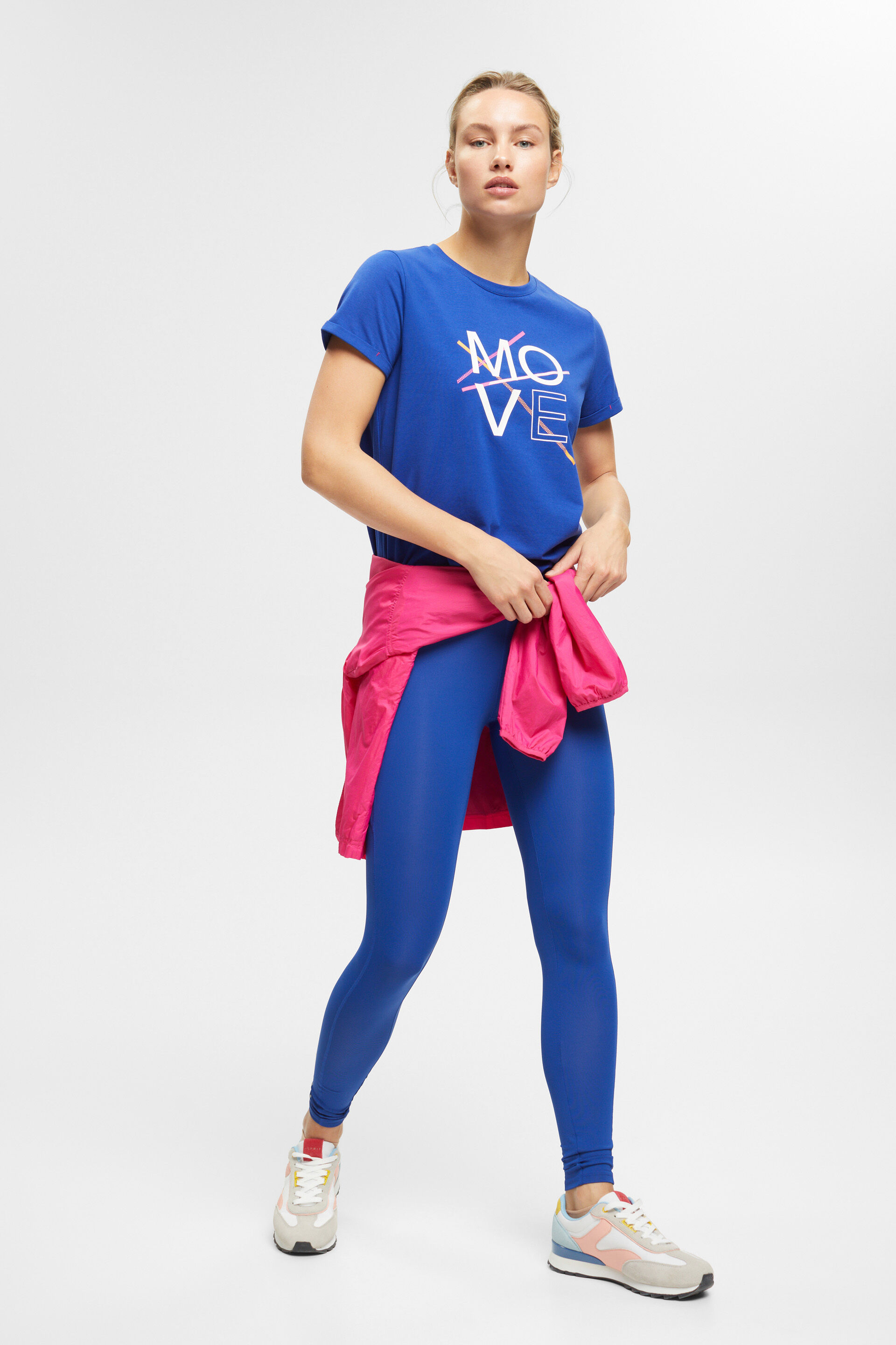 T-shirt en coton d’allure sportive