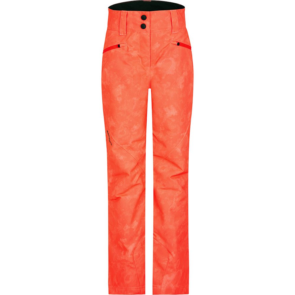 Ziener Alin Skihose Kinder tie dye hot red