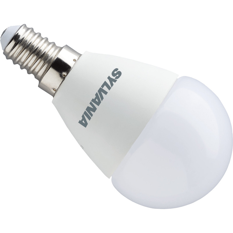 Sylvania ToLEDo Step-Dim LED lamp kogel E14 5.5W 470lm 2700K