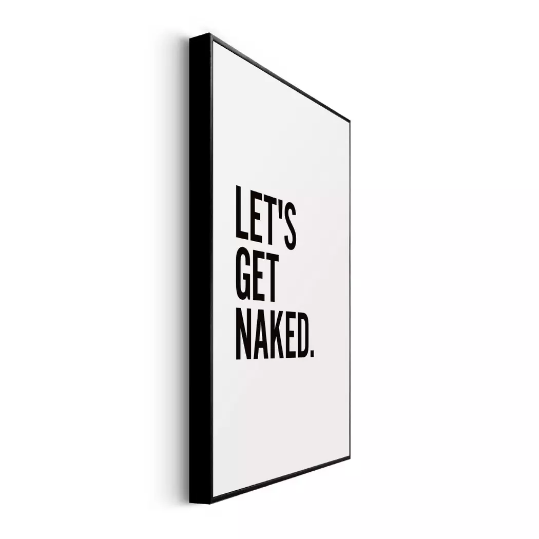 Wandbild 20 x 30 cm Let´s Get