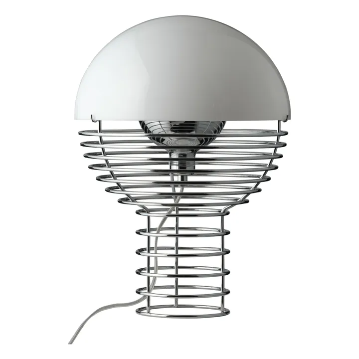 Verpan Lampe à poser Wire - Verner Panton | White