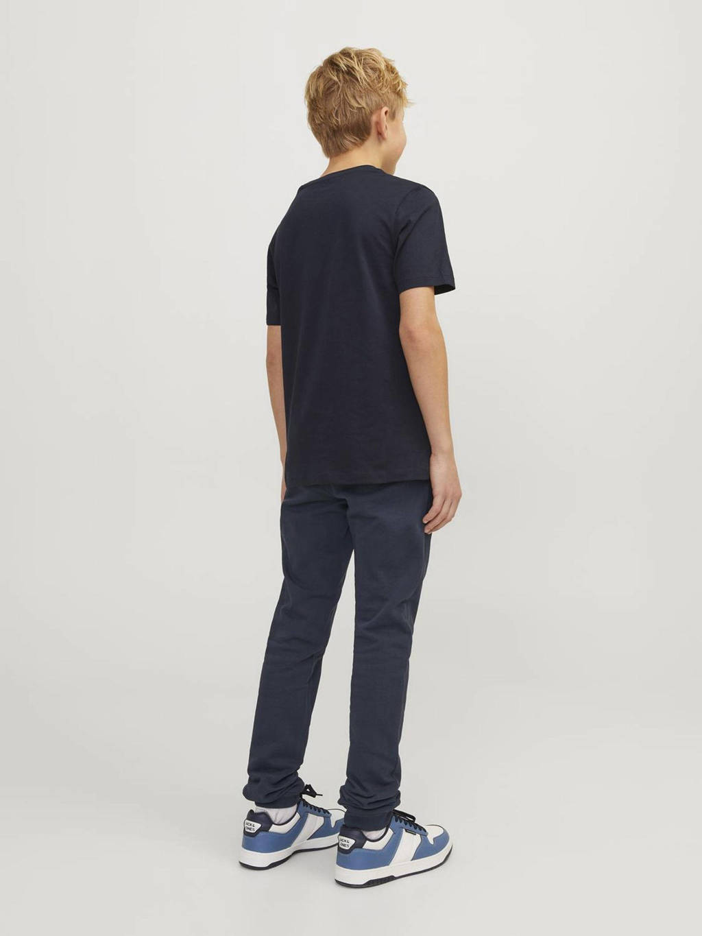 JACK & JONES joggingbroek JPSTGORDON JJSWIFT met logo donkerblauw