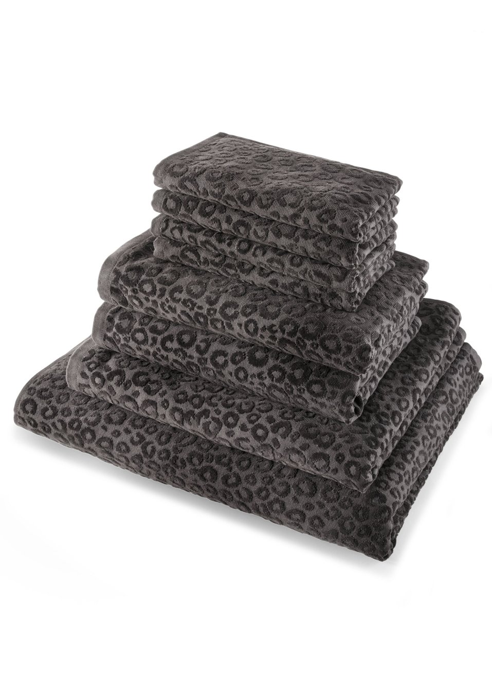 Serviette de toilette à motif léopard