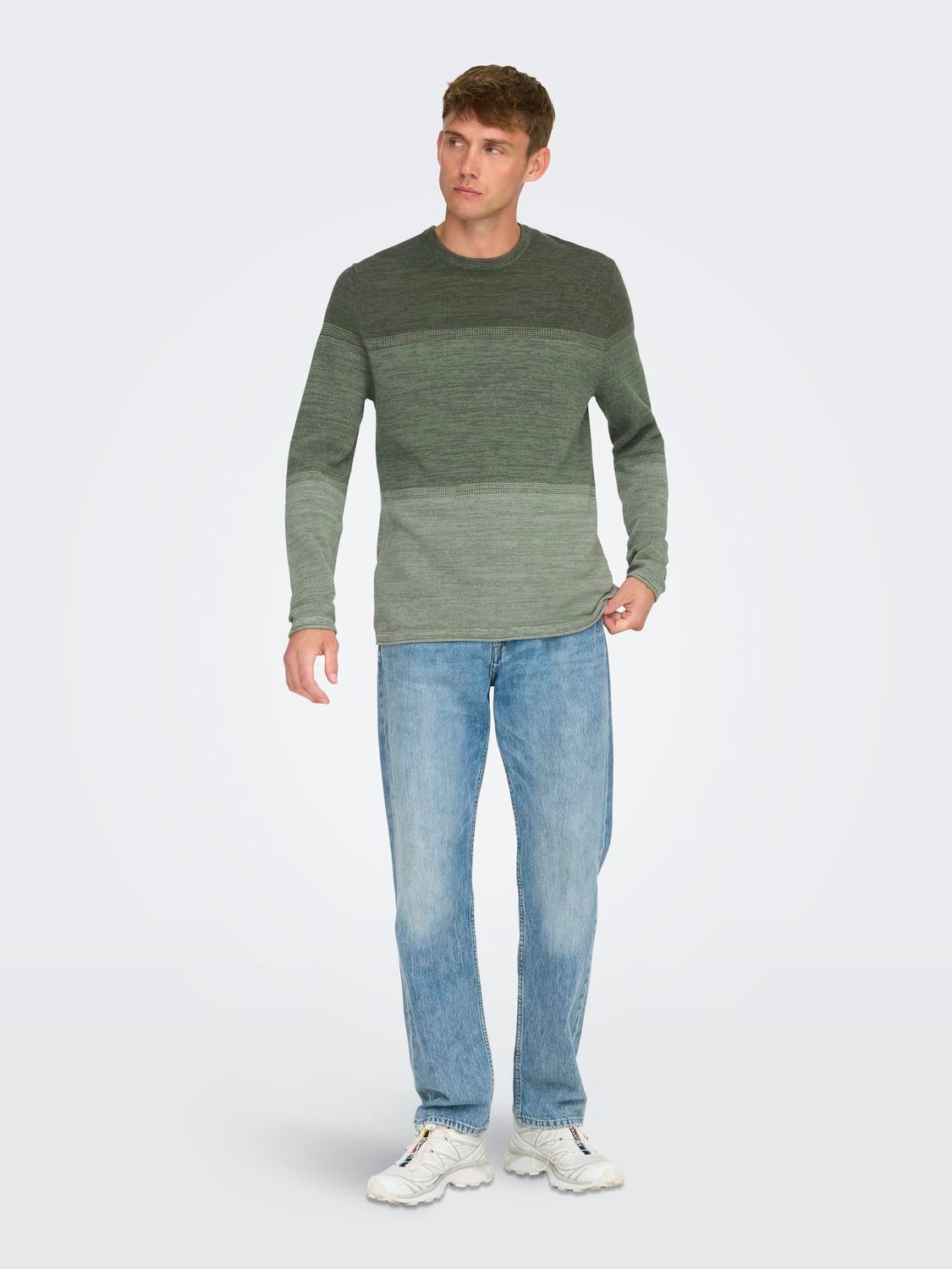 ONSFELIX Pullover Castor Gray