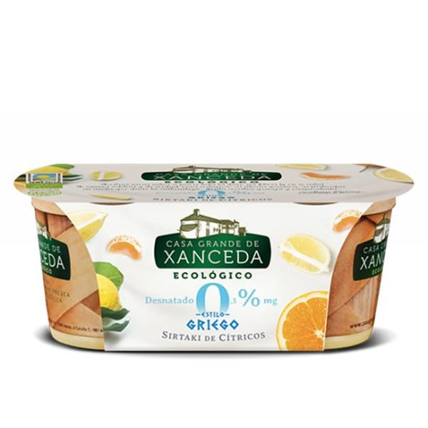 Iogurte Cremoso Estilo Grego Magro Limão Bio